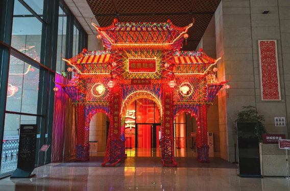 展厅掠影。图/中国工艺美术馆微信公众号