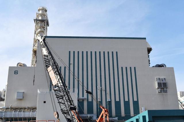 当地时间2025年12月2日，日本新潟县柏崎市，东京电力公司柏崎刈羽核电站6号机组。视觉中国 图