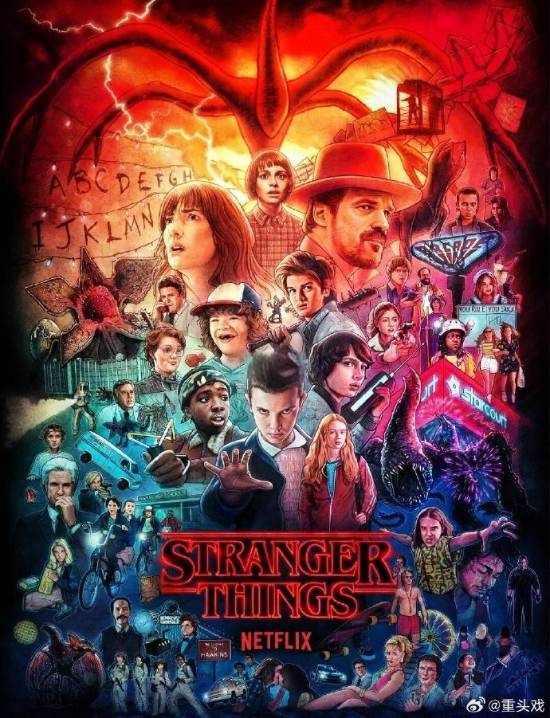 《怪奇物语》收视率破纪录 首周末4天5960万人次观看