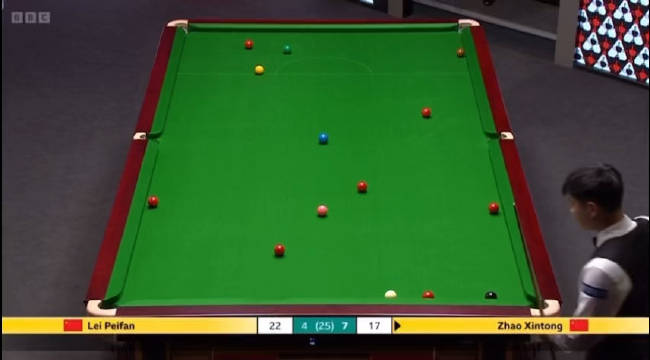 2025斯诺克世锦赛赵心童4-8暂落后，希金斯10-9险胜肖国栋