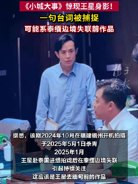 “感觉他们几个都像在演戏”挖到王星小城大事台词