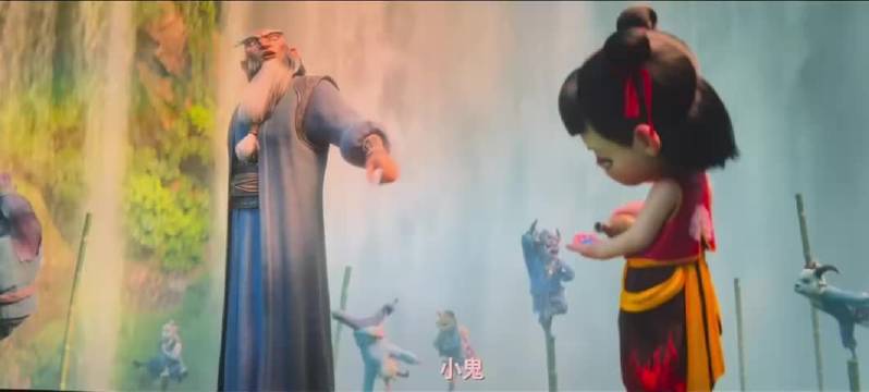 哪吒这段打戏是真武侠片 超级喜欢 敖吒太乖了 2025动漫嘉年华