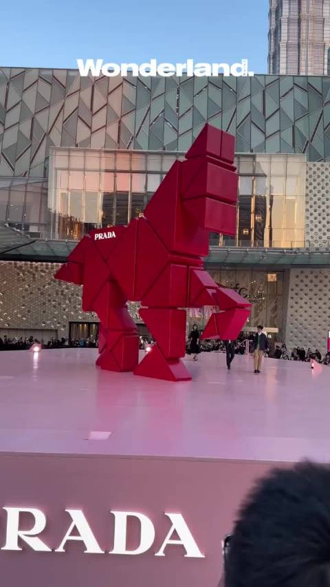 马龙杨幂徐若晗翟子路Prada活动同框