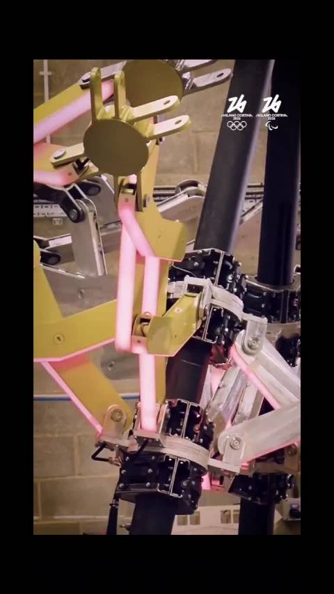 米兰冬奥会首创双主火炬，达芬奇绳结设计亮相