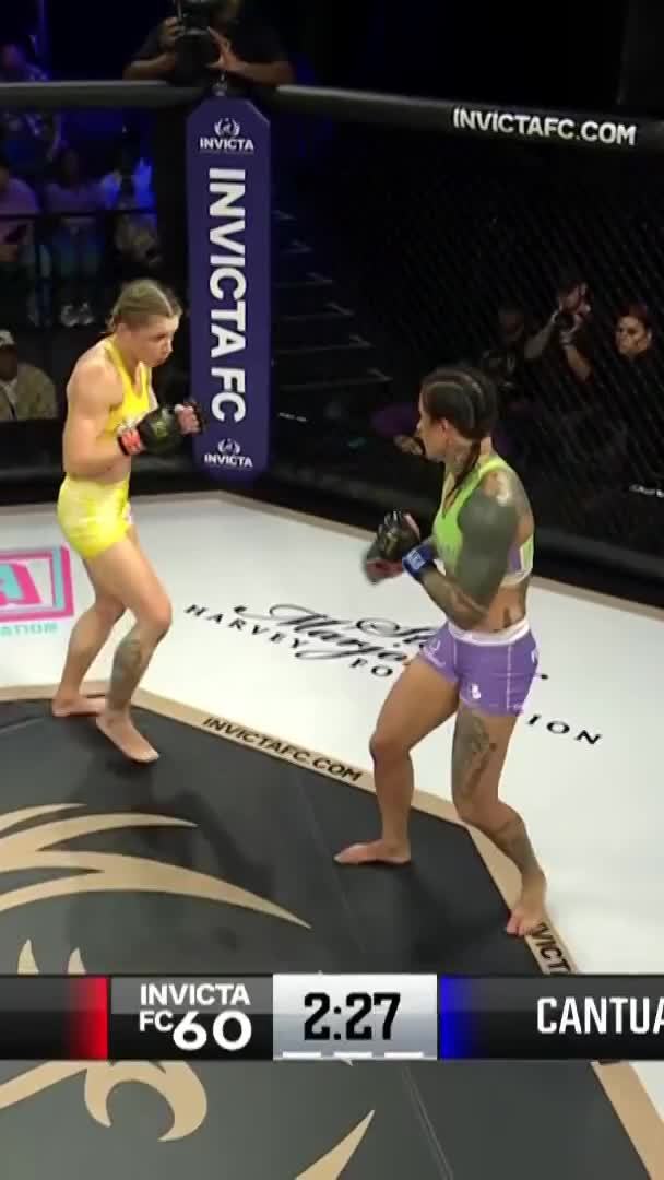 INVICTA FC 60战报：巴西选手Mayra一致判定胜以色列选手罗宾