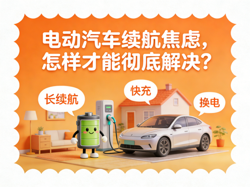 电动汽车续航焦虑,怎样才能彻底解决?