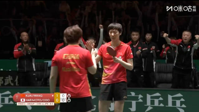 2025混合团体世界杯中国8-5胜日本，孙颖莎王楚钦横扫对手
