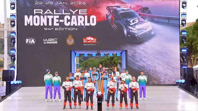 2026WRC蒙特卡洛站首日丰田包揽前三，小索伯格夺赛段冠军