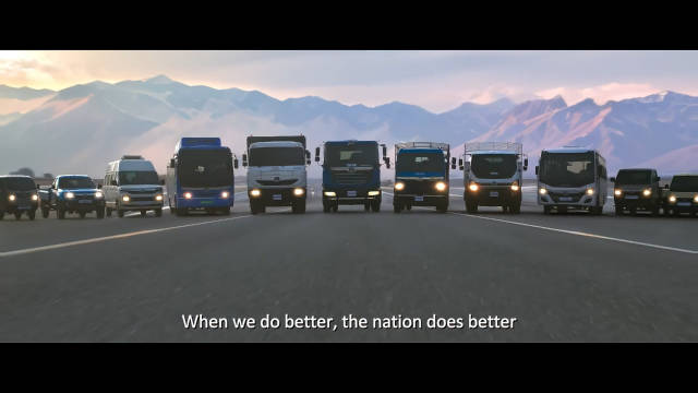 印度TATA汽车商用车全系亮相，旗下拥有捷豹路虎