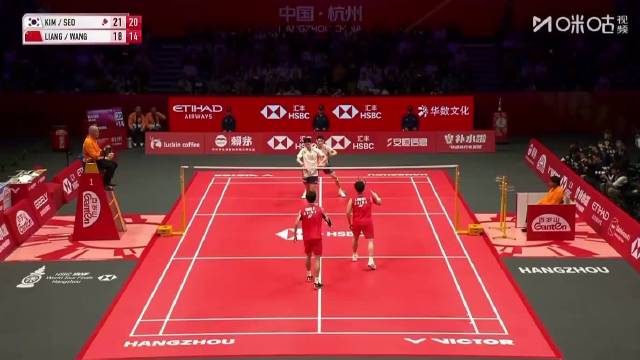 继续加油！梁王组合亚军