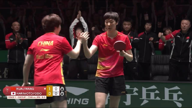 国乒8比5胜日本，孙颖莎王楚钦横扫对手