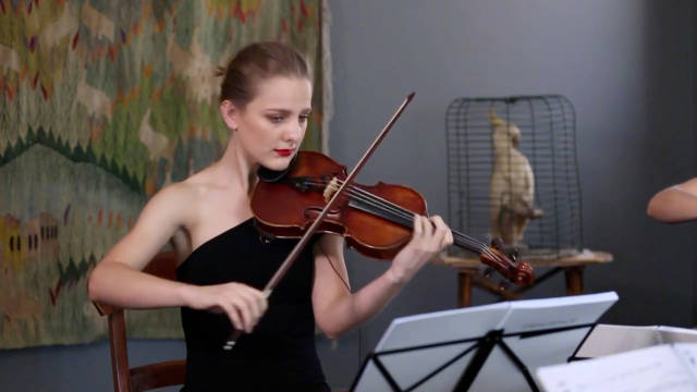 弦乐四重奏德彪西《亚麻色头发的少女》