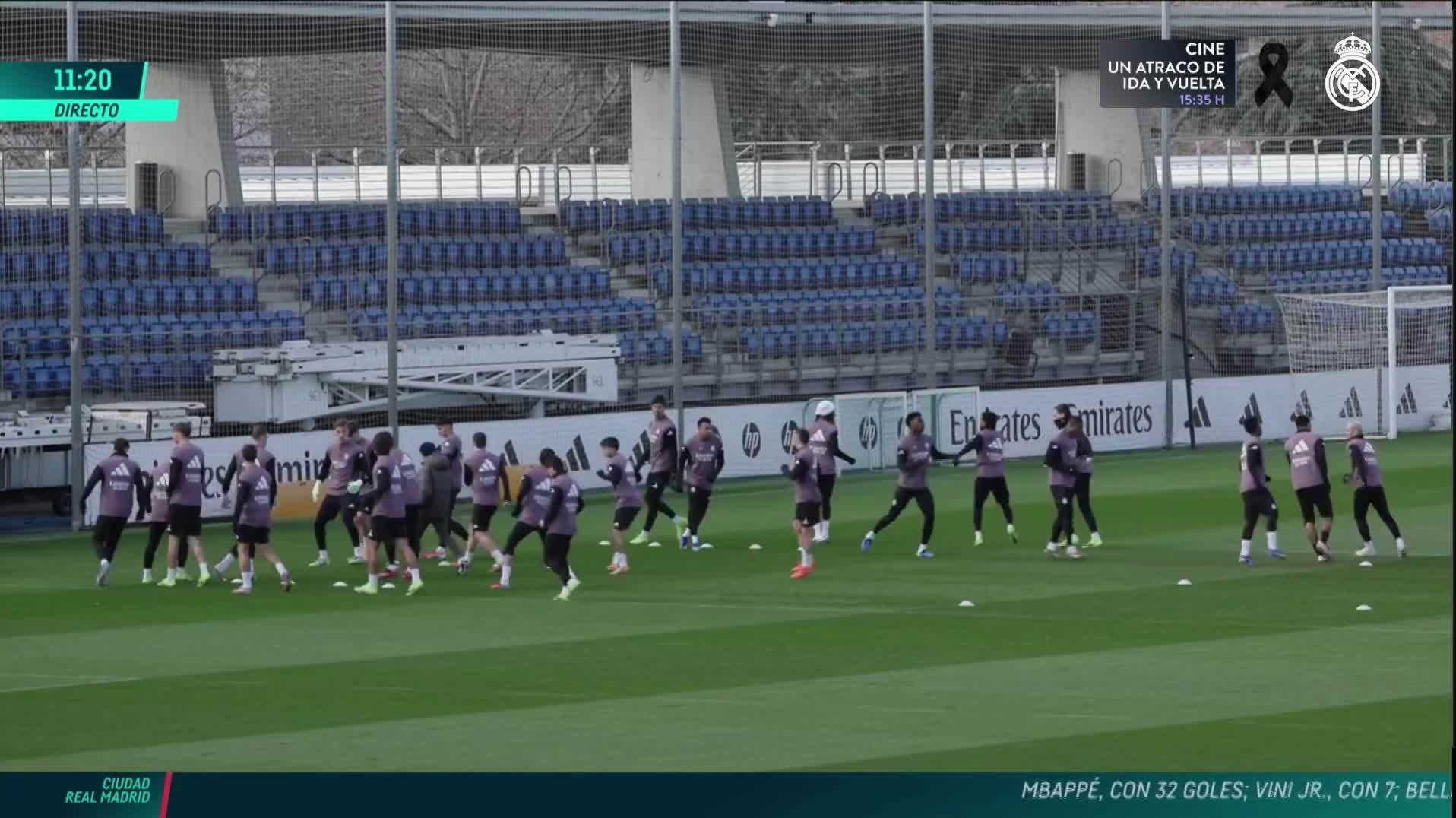 皇马赛前训练阿森西奥等三人参加，米利唐等四人缺席