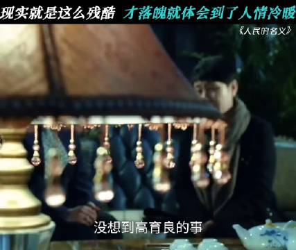 人情冷暖，世态炎凉，这就是现实 人民的名义｜张凯丽 ｜陶慧敏