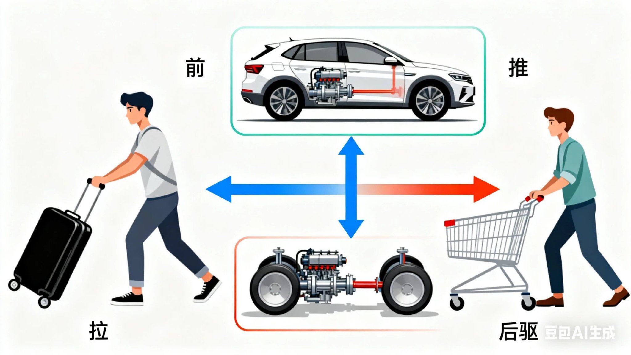 前驱vs后驱:买车选“拉”还是“推”?