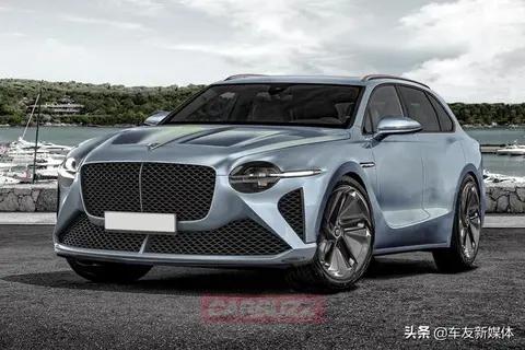 2025年发布 宾利全新电动SUV假想图曝光