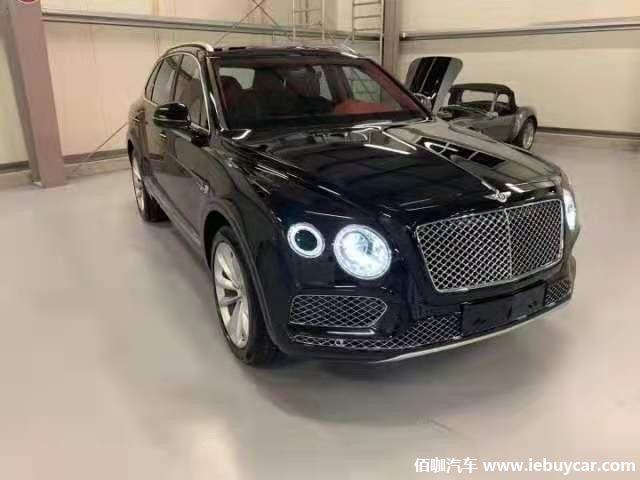 2020款宾利添越油电混合版配百年礼赞套件 全车纯手工打造