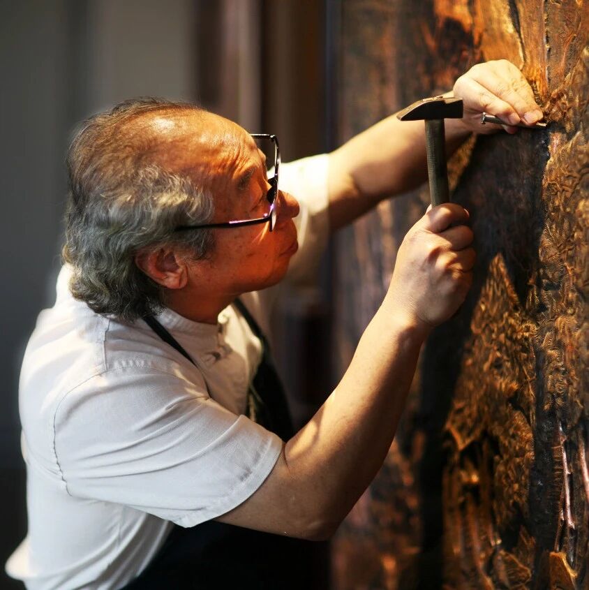 铜铸丹青 工美大师程育全助力永康铜艺焕发新生