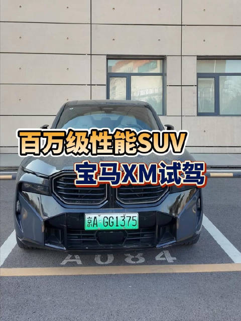 宝马XM大型性能SUV正式亮相