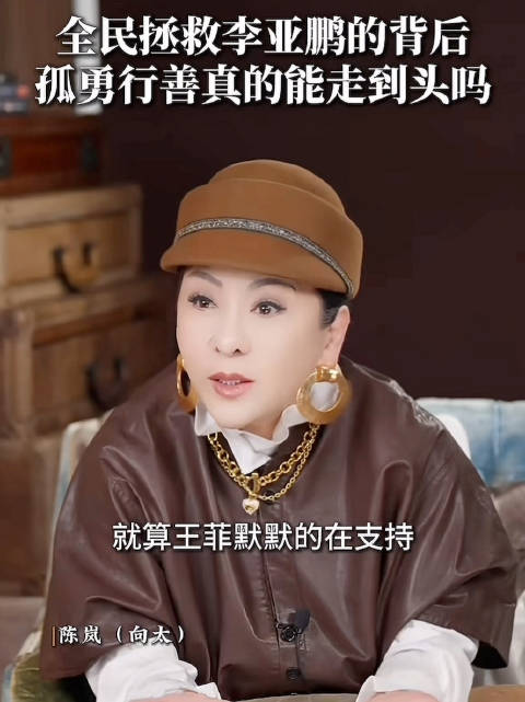 向太说李亚鹏20多年一直为女儿奔波