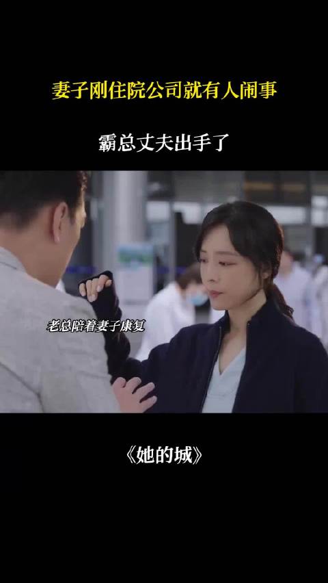 妻子住院公司遭闹事，霸总丈夫果断出手