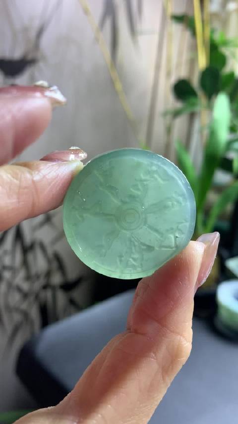 全网第一个拿翡翠做的应援 七宗罪的轮盘 细节还需要完善一下