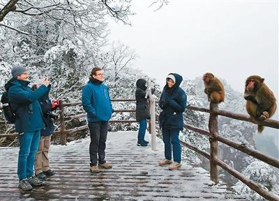 张家界武陵源年接待入境游客首破100万