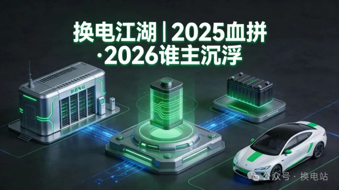 换电江湖,终局倒计时:2025年血拼,2026年谁主沉浮?