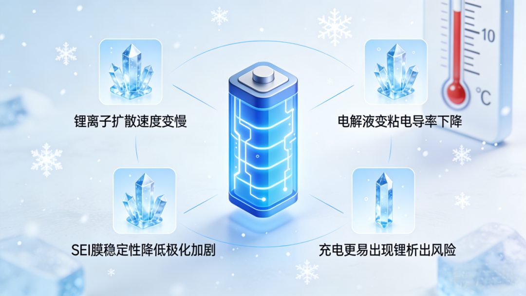 三元锂VS磷酸铁锂电池,哪个更抗冻?