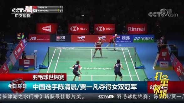 羽毛球世锦赛巅峰对决：陈清晨与贾一凡联手登顶女双之巅