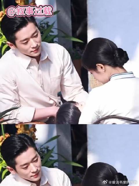 丞磊徐若晗《玉簟秋》路透，岁月静好的一家三口