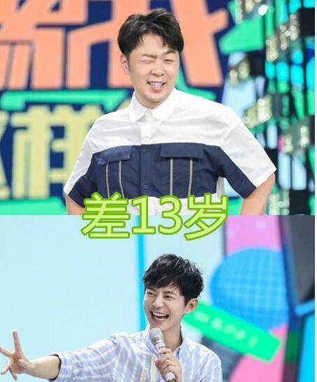 综艺家族最大年龄差有多大？海涛大张伟还好，他们相差30像亲父女