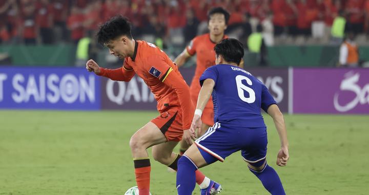 U23亚洲杯决赛：上半场结束 中国队0比2暂时落后