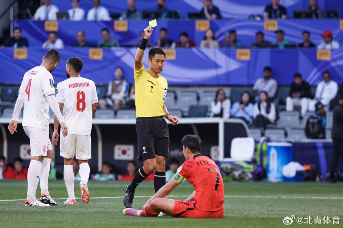 亚足联裁委会力挺，马宁给孙兴慜黄牌是好判罚