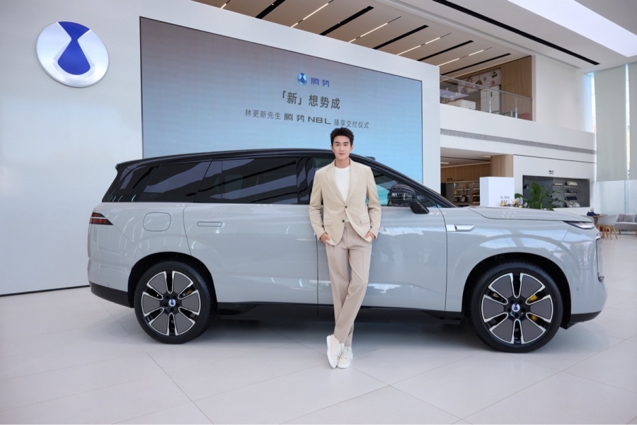 腾势汽车官宣林更新出任N8L品牌大使,其曾为腾势D9首批车主