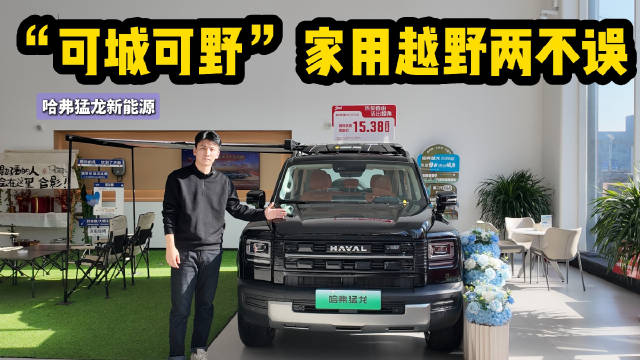 月销2千多台 家用越野两不误 哈弗猛龙新能源你会选吗？