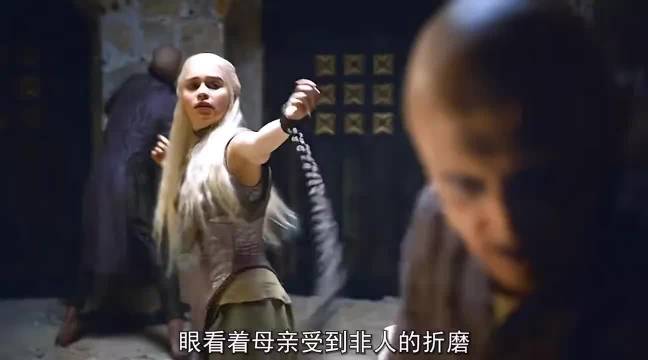 龙母痛失孩子与权杖