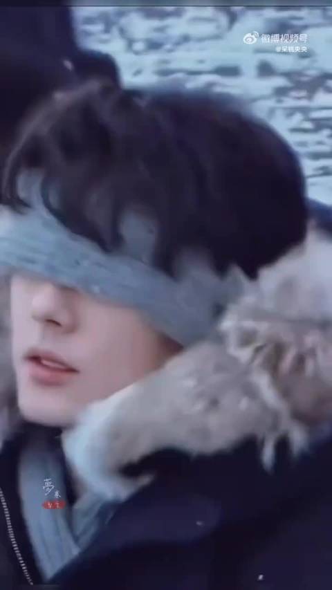 蒙住眼睛的亮亮像雪地里破碎的精灵，是注定要被拯救的 真的很想强吻他