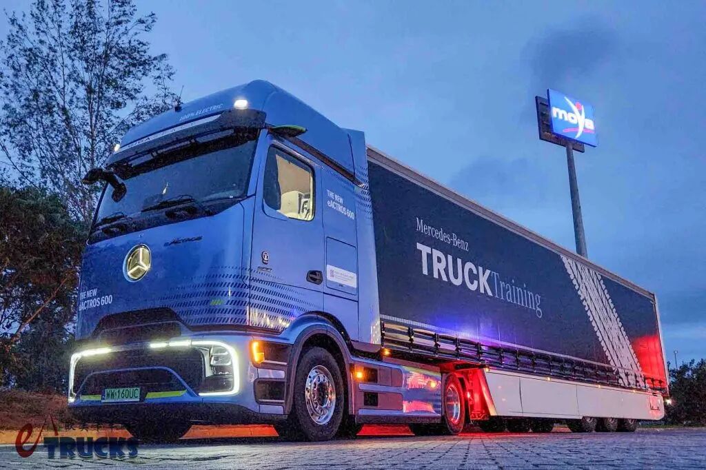 成为欧洲最畅销电动重卡,续航长达500公里!奔驰eActros 600性能如何?实际测试来了!