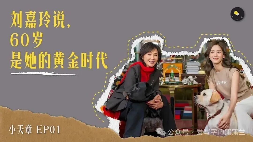 刘强东夫人章泽天开播客啦!首期内容采访刘嘉玲:60岁,我的黄金时代!