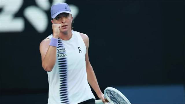 斯瓦泰克速胜英格利斯，三进澳网八强将战莱巴金娜