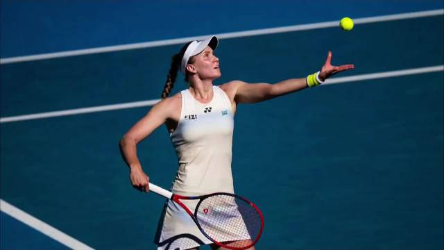莱巴金娜横扫梅尔滕斯晋级澳网八强，将战斯瓦泰克