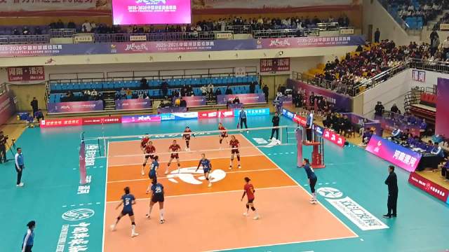 河南女排1比3负辽宁，辽宁获赛季第二胜