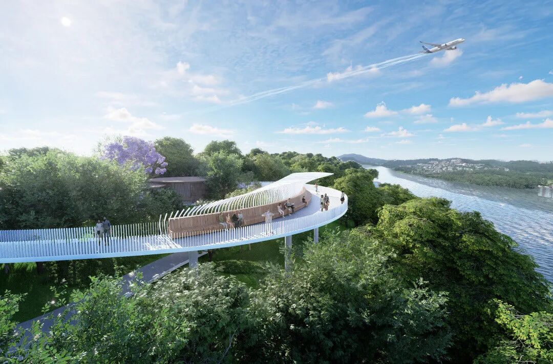 环南湖绿道慢行系统工程规划效果图