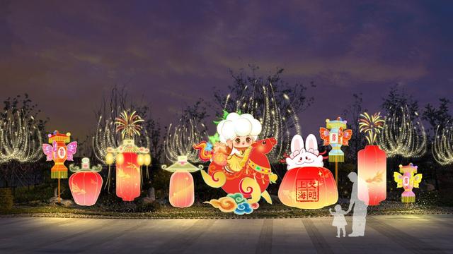 “一马当先送吉祥”效果图