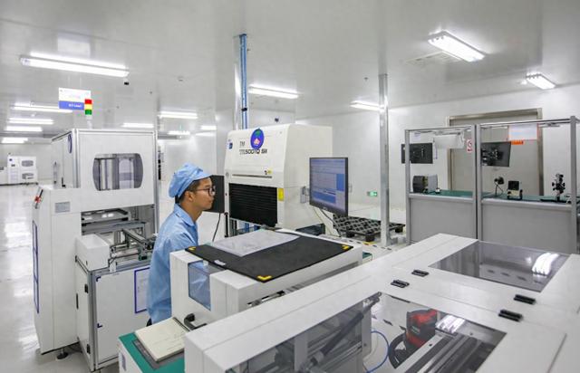 西青区内一企业的生产场景。天津市西青区委宣传部供图