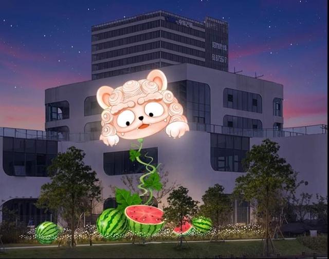 “三爪守灯”效果图