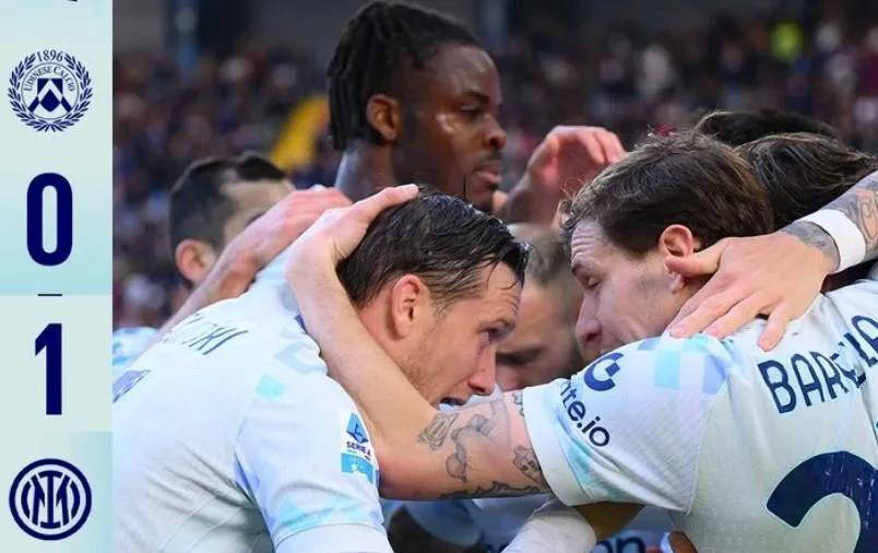 复仇成功!国米意甲11场零封彰显强势实力,劳塔罗七季连破15球