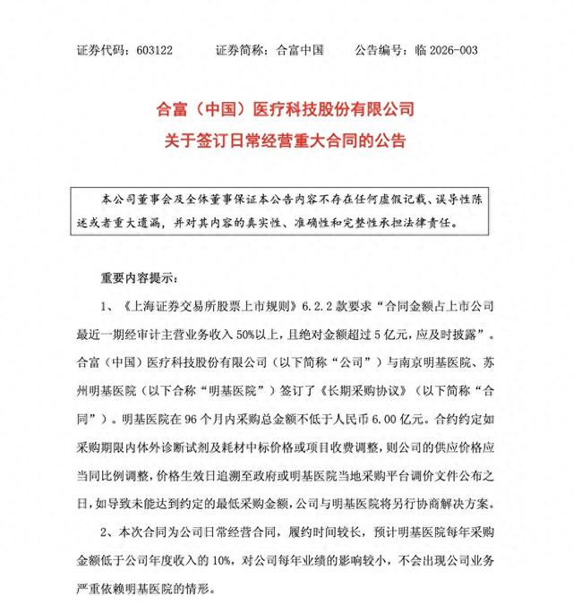 截图来自合富中国公告