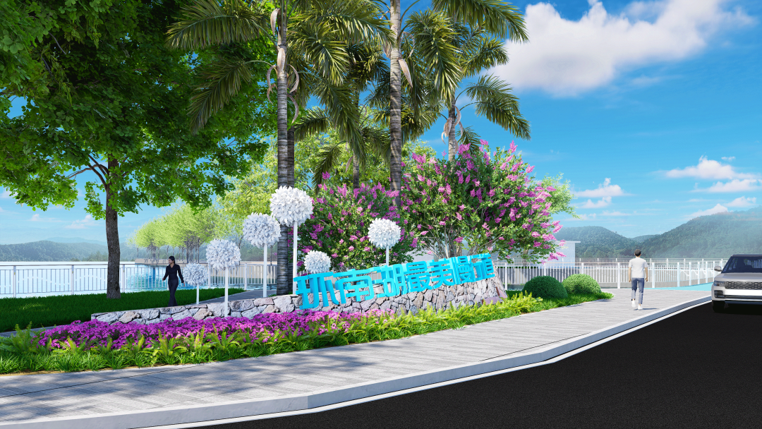 环南湖绿道慢行系统工程规划效果图